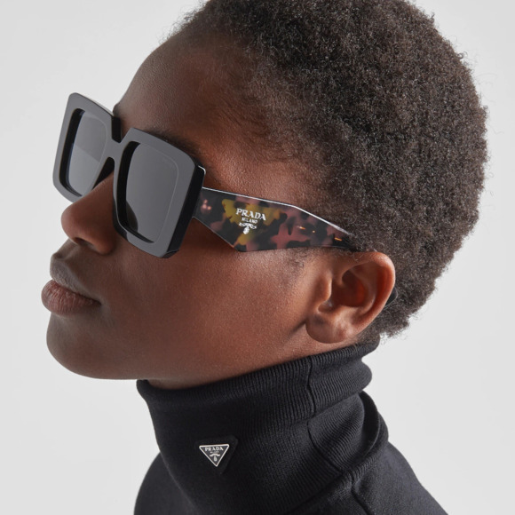 Prada PR 23YS Sunglasses pink tortoise